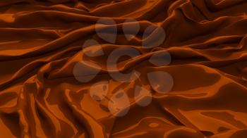 3D Illustration Chocolate Abstract Texture Wavy Material
