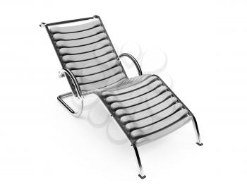 Royalty Free Clipart Image of a Lawnchair