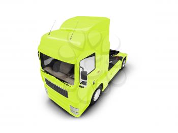 Royalty Free Clipart Image of a Transport Truck