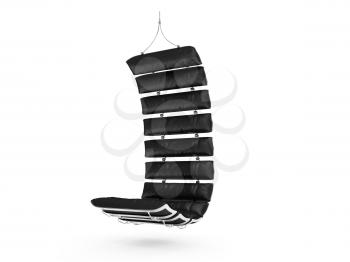 Royalty Free Clipart Image of a Hanging Chair