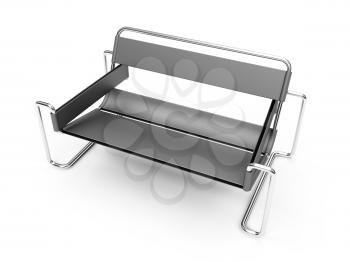 Royalty Free Clipart Image of a Bench