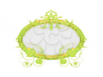 Royalty Free Clipart Image of a Frame