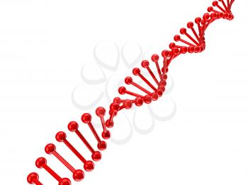 Royalty Free Clipart Image of the DNA Structure
