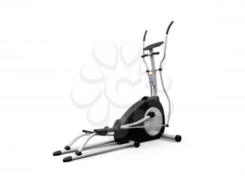 Royalty Free Clipart Image of an Elliptical