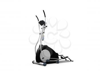 Royalty Free Clipart Image of an Elliptical
