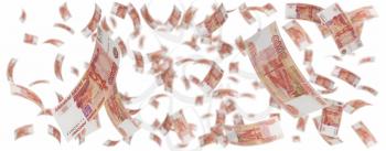 Royalty Free Clipart Image of a Bunch of Money