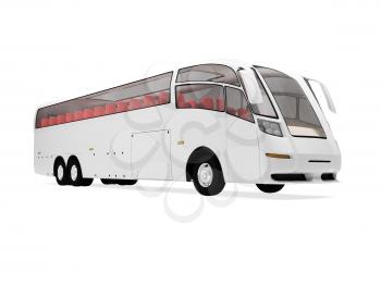 Royalty Free Clipart Image of a Bus