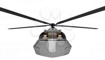 Royalty Free Clipart Image of a Helicopter