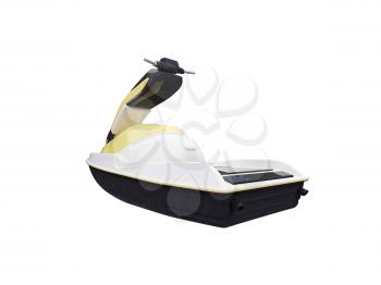 Royalty Free Clipart Image of a Jet Ski
