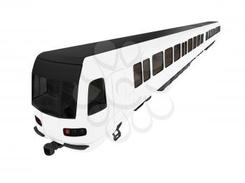 Royalty Free Clipart Image of a Metro Train