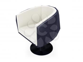 Royalty Free Clipart Image of a Modern Chair