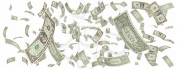 Royalty Free Clipart Image of American Money