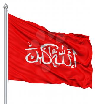 Royalty Free Clipart Image of the Waziristan Resistance Flag