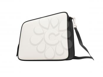 Royalty Free Clipart Image of a Leather Handbag
