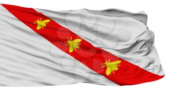 Bandiera Elba Flag, Isolated On White Background, 3D Rendering