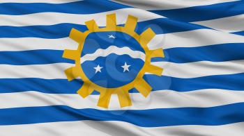 Sao Jose Dos Campos City Flag, Country Brasil, Closeup View, 3D Rendering