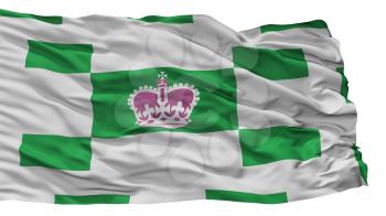 Charlottetown City Flag, Country Canada, Isolated On White Background, 3D Rendering