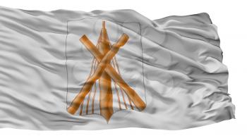 Babruisk City Flag, Country Belarus, Isolated On White Background, 3D Rendering