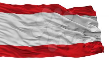 Antwerp City Flag, Country Belgium, Isolated On White Background, 3D Rendering