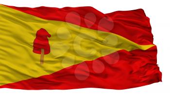 Pereira City Flag, Country Colombia, Isolated On White Background, 3D Rendering
