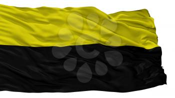 Titiribi City Flag, Country Colombia, Antioquia Department, Isolated On White Background, 3D Rendering