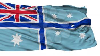Civil Air Ensign Of Australia Flag, Isolated On White Background, 3D Rendering