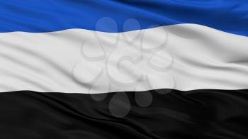Cicuco City Flag, Country Colombia, Bolivar Department, Closeup View, 3D Rendering
