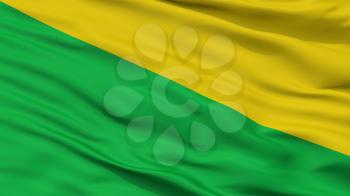 Mosquera City Flag, Country Colombia, Cundinamarca Department, Closeup View, 3D Rendering