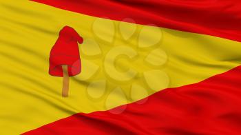 Pereira City Flag, Country Colombia, Closeup View, 3D Rendering