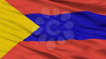 San Juan De Pasto City Flag, Country Colombia, Closeup View, 3D Rendering