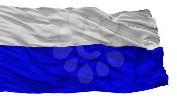 Mlada Boleslav City Flag, Country Czech Republic, Isolated On White Background, 3D Rendering