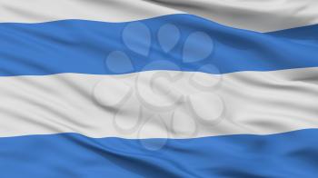 Kardla City Flag, Country Estonia, Closeup View, 3D Rendering