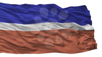 Kivioli City Flag, Country Estonia, Isolated On White Background, 3D Rendering