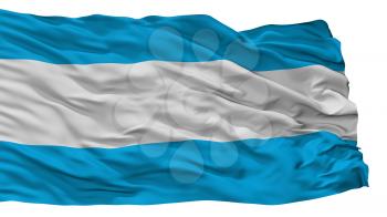 Maardu City Flag, Country Estonia, Isolated On White Background, 3D Rendering