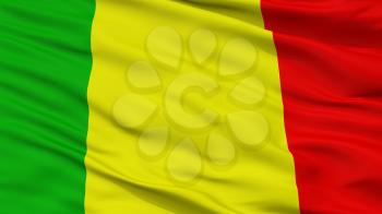 Chateauroux City Flag, Country France, Closeup View, 3D Rendering
