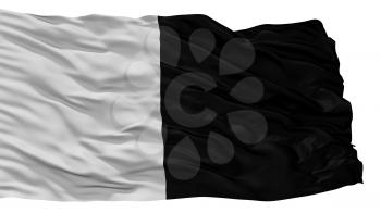Metz City Flag, Country France, Isolated On White Background, 3D Rendering