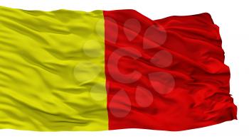 Orleans City Flag, Country France, Isolated On White Background, 3D Rendering