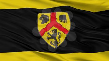Harsewinkel City Flag, Country Germany, Closeup View, 3D Rendering