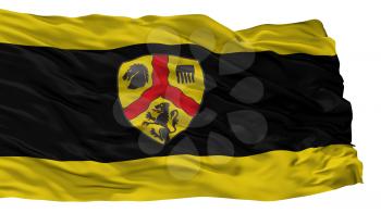 Harsewinkel City Flag, Country Germany, Isolated On White Background, 3D Rendering