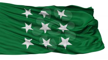 Islami Jamhoori Ittehad Flag, Isolated On White Background, 3D Rendering