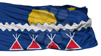 Native Americans Tribe Indian Flag, Isolated On White Background, 3D Rendering