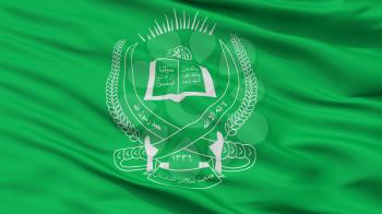 Jamiat E Islami Flag, Closeup View, 3D Rendering