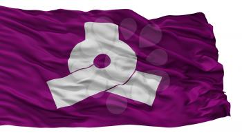 Bunkyo City Flag, Country Japan, Tokyo Prefecture, Isolated On White Background, 3D Rendering
