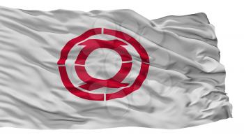 Chichibu City Flag, Country Japan, Saitama Prefecture, Isolated On White Background, 3D Rendering