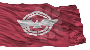 Ebina City Flag, Country Japan, Kanagawa Prefecture, Isolated On White Background, 3D Rendering