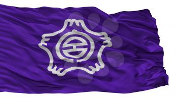 Fujinomiya City Flag, Country Japan, Shizuoka Prefecture, Isolated On White Background, 3D Rendering