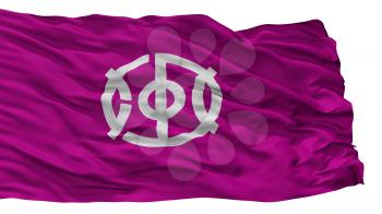 Joyo City Flag, Country Japan, Kyoto Prefecture, Isolated On White Background, 3D Rendering