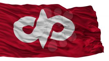 Nanyo City Flag, Country Japan, Yamagata Prefecture, Isolated On White Background, 3D Rendering