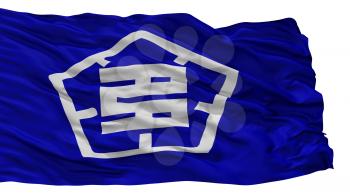Tajimi City Flag, Country Japan, Gifu Prefecture, Isolated On White Background, 3D Rendering