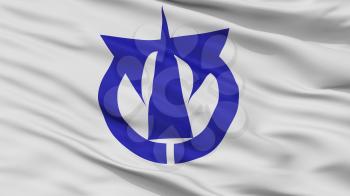 Yatomi City Flag, Country Japan, Aichi Prefecture, Closeup View, 3D Rendering